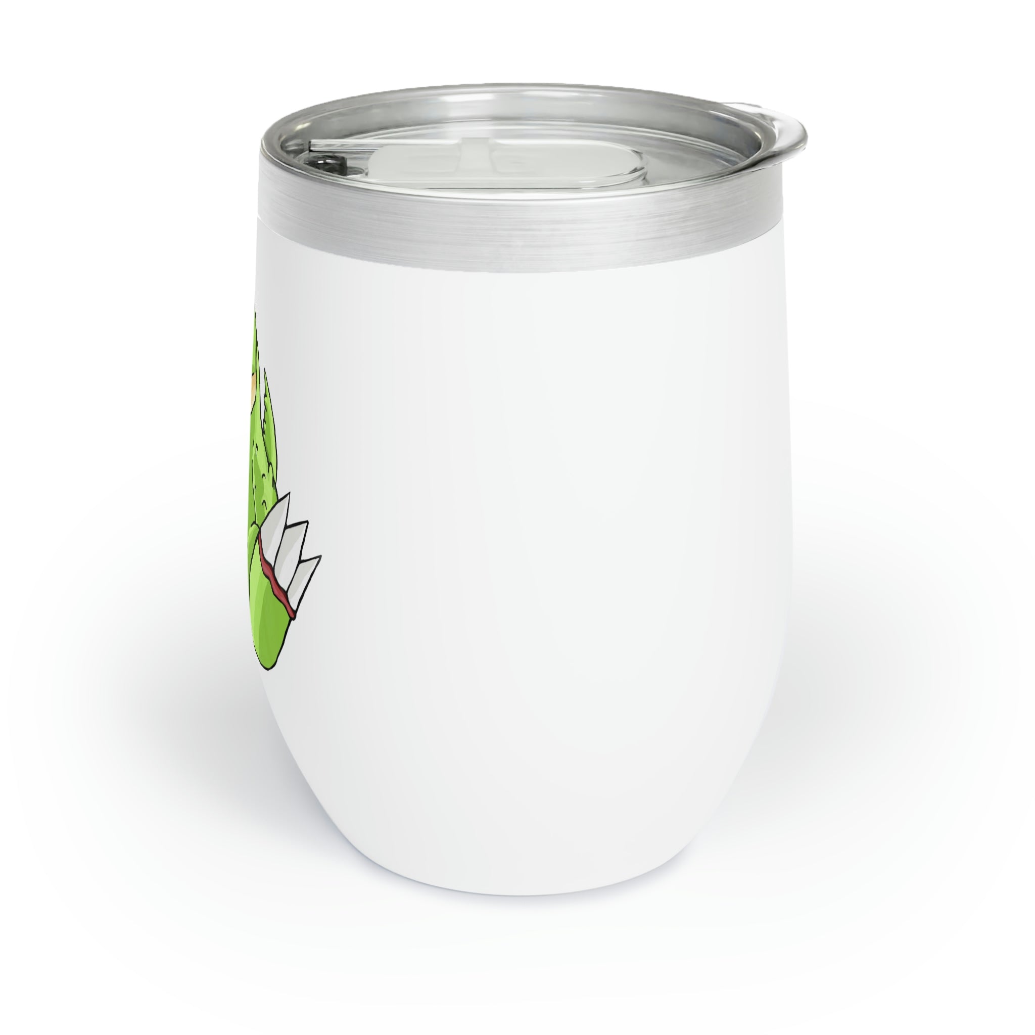 Toxcana Chill Wine Tumbler in stainless steel with customizable design options, perfect for enjoying wine at the ideal temperature.