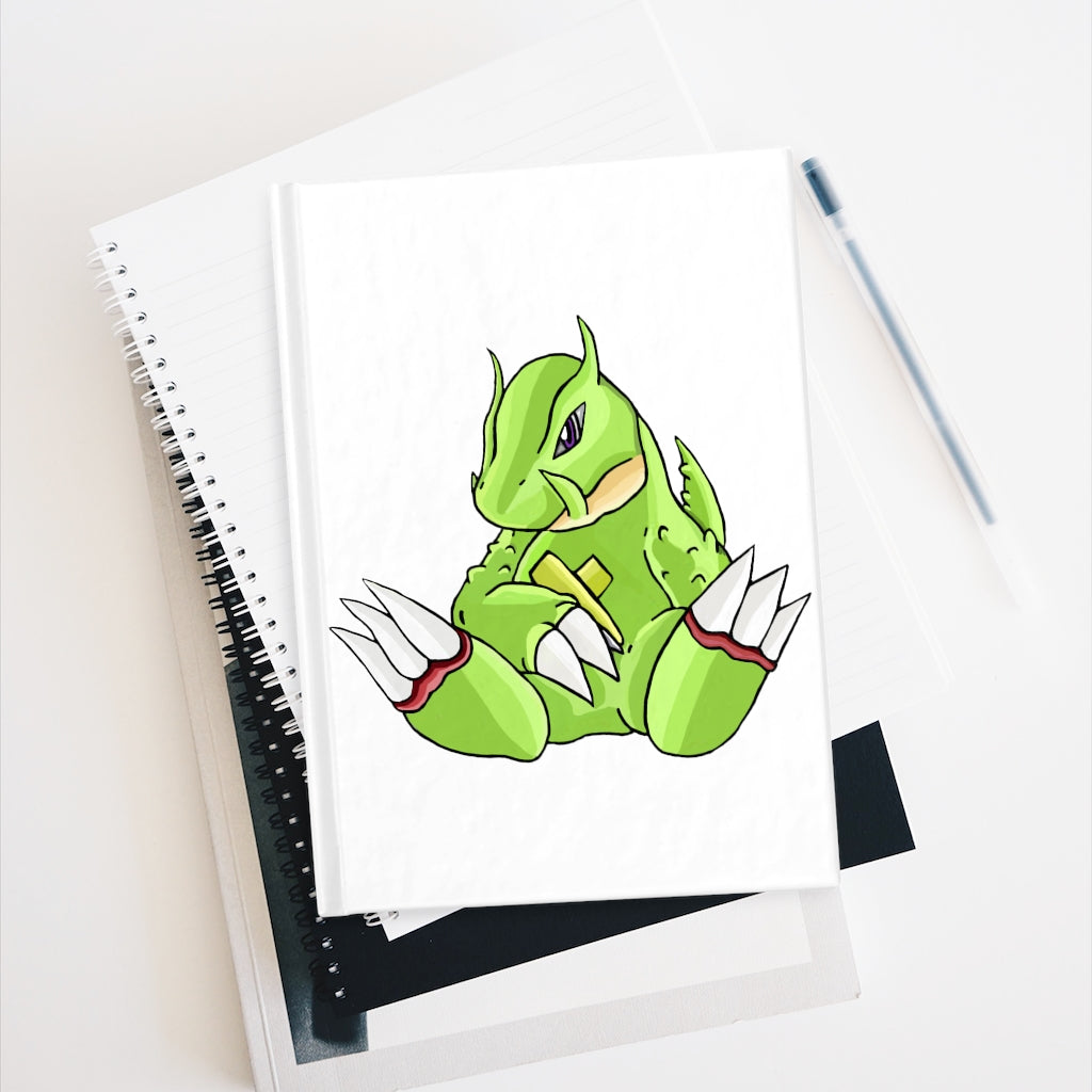 Toxcana Journal - Blank with hardcover and vibrant wraparound print, showcasing 128 blank pages for creativity.