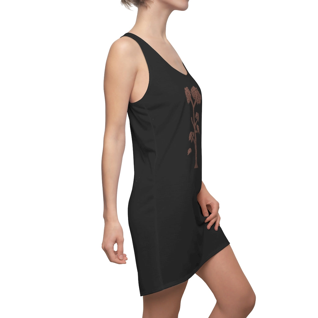 Tree Women's Cut & Sew Racerback Dress featuring a stylish design and comfortable fit, made from high-quality polyester.