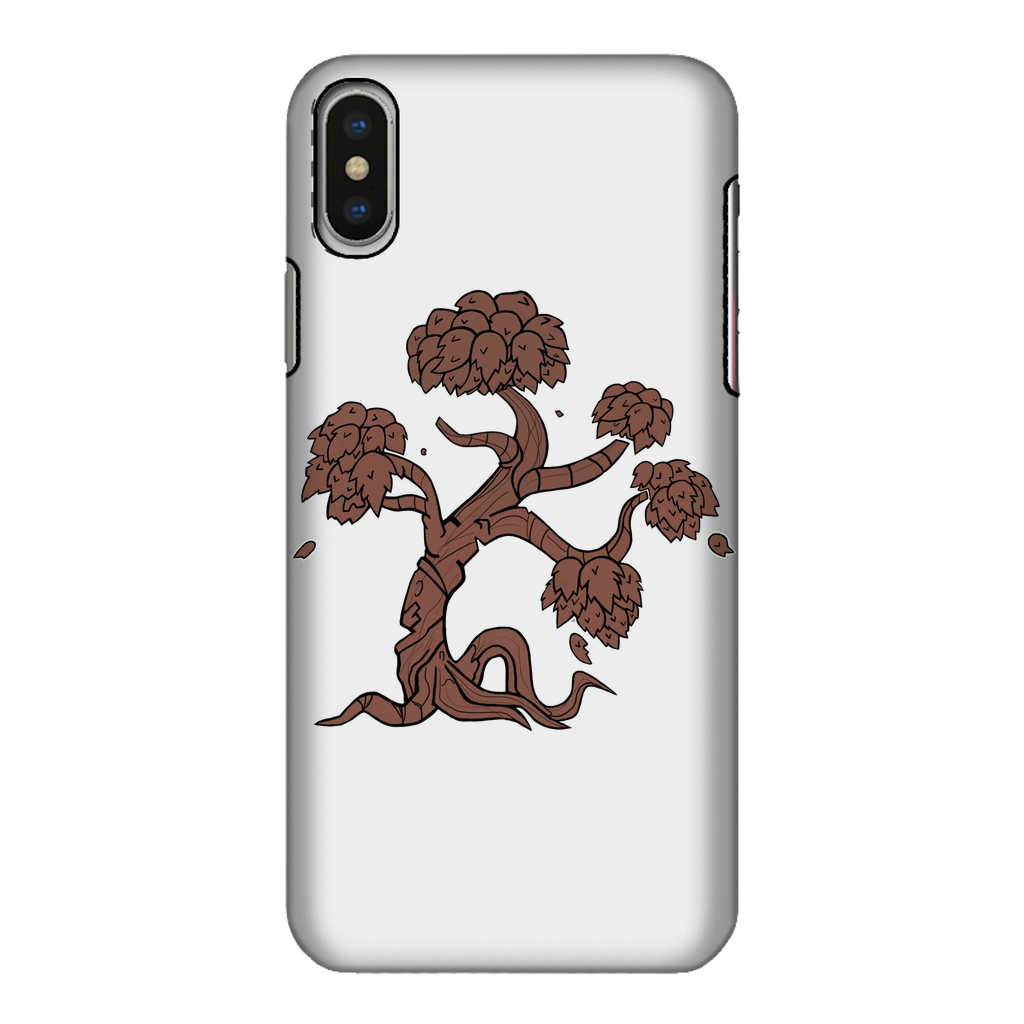 Trees Fully Printed Tough Phone Case showcasing vibrant designs and dual-layer protection.