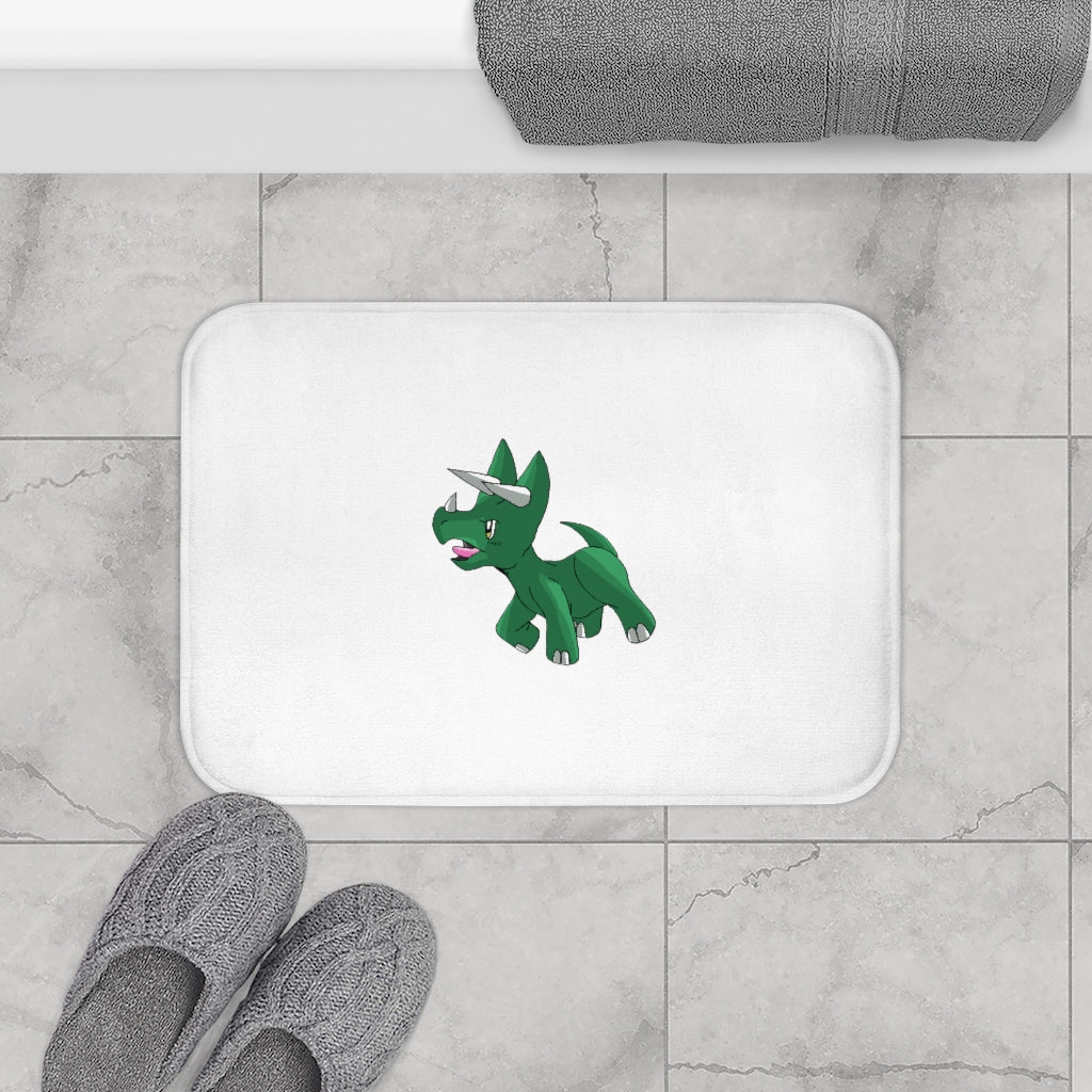 Treevetop Bath Mat featuring anti-slip backing and stylish design, made from 100% microfiber.