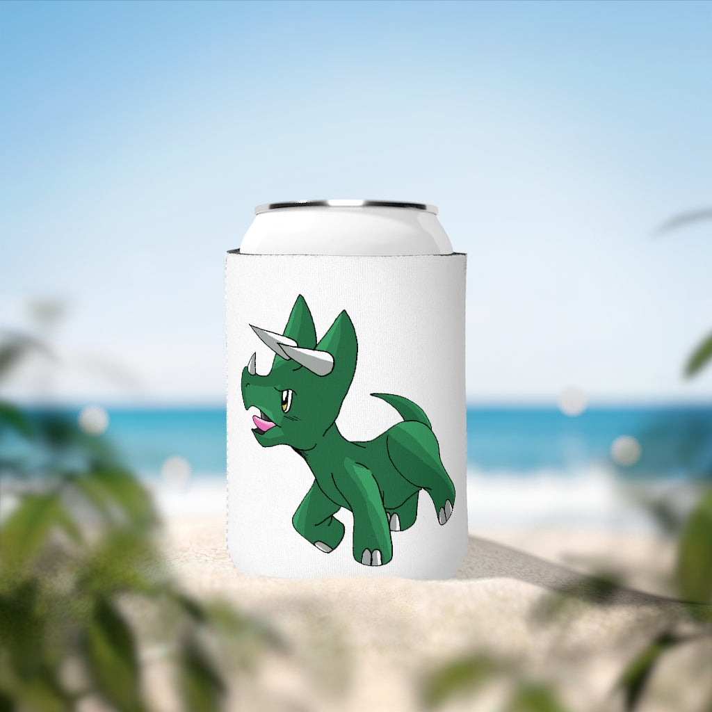 Treevetop Can Cooler Sleeve made of durable neoprene, designed to fit standard 12oz cans, featuring a customizable design.