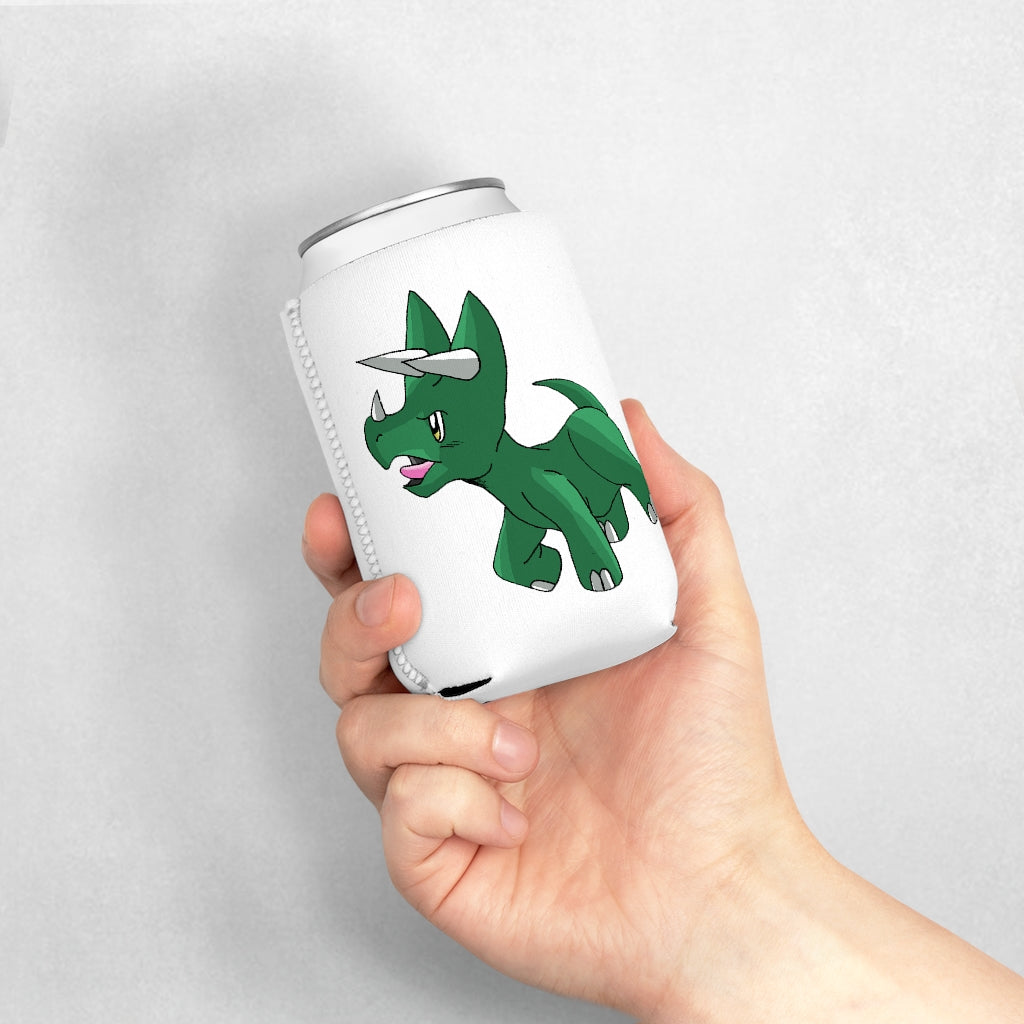 Treevetop Can Cooler Sleeve made of durable neoprene, designed to fit standard 12oz cans, featuring a customizable design.