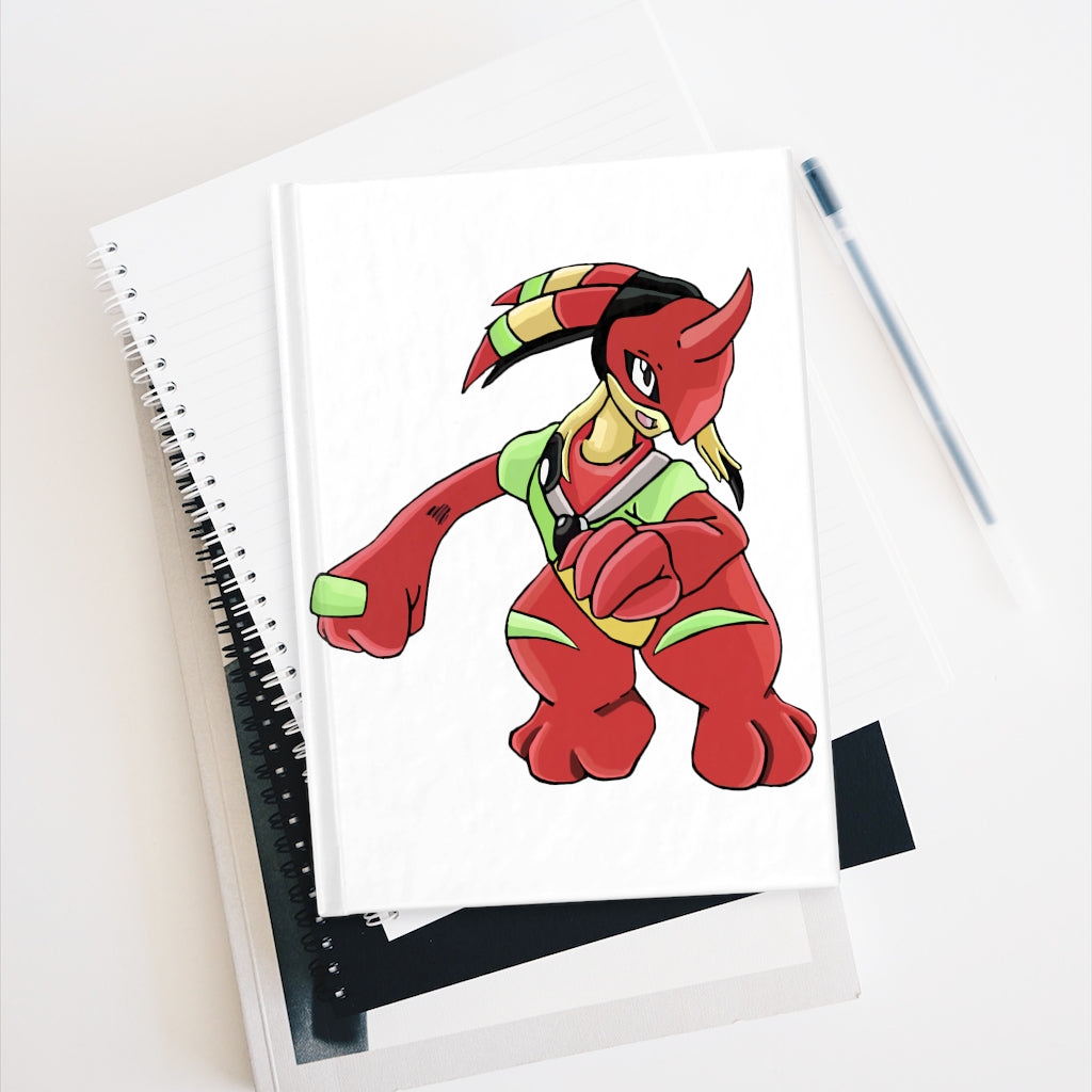 Tsostichan Journal featuring a durable hardcover with ruled lines and vibrant wraparound print, ideal for writers and journaling enthusiasts.