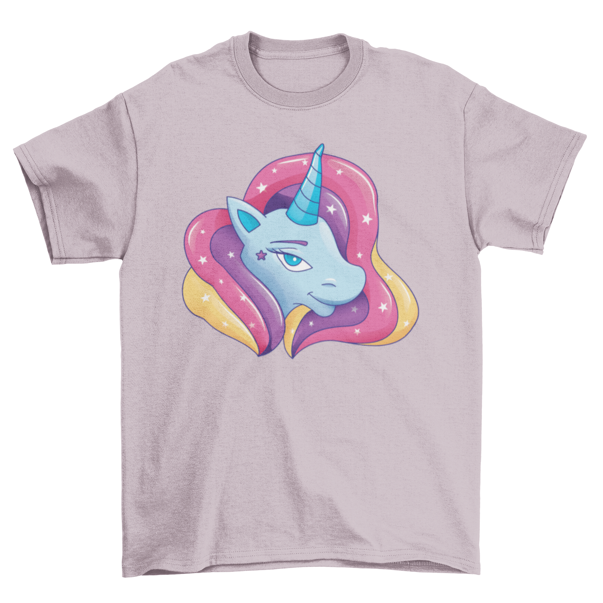 A colorful Unicorn Balloon T-shirt featuring a whimsical unicorn balloon design, perfect for casual wear.