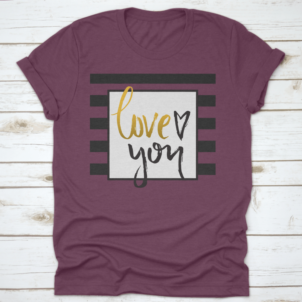 Vector Calligraphy Hand Drawn Lettering Poster featuring vintage typography design on a soft cotton fabric.