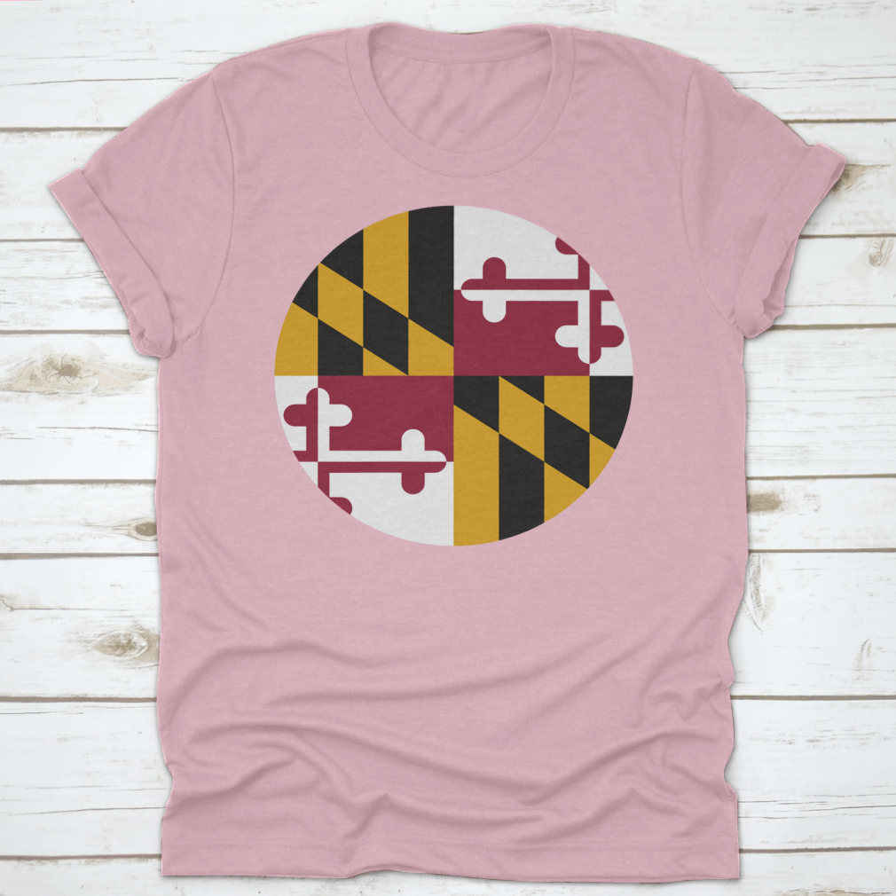 Vector illustration of the Circle State Flag representing a US federal state, showcasing vibrant colors and detailed design.