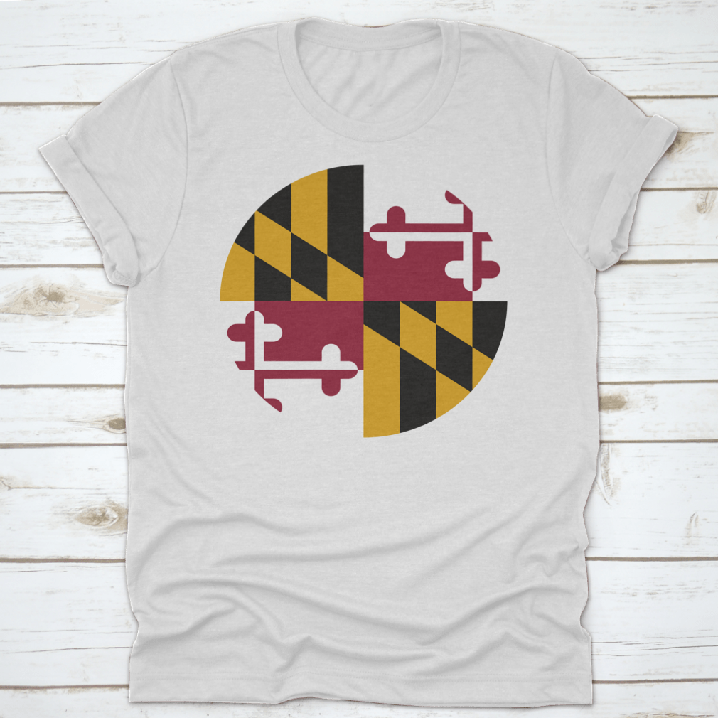 Vector illustration of the Circle State Flag representing a US federal state, showcasing vibrant colors and detailed design.