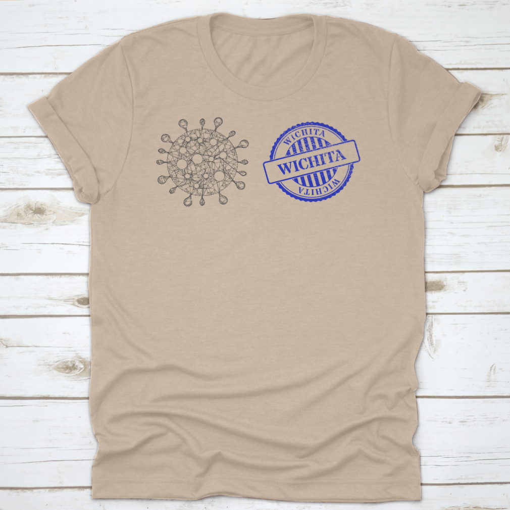 Vector Net Coronavirus Carcass T-shirt featuring a grunge sea design, made from 100% cotton with a classic fit.