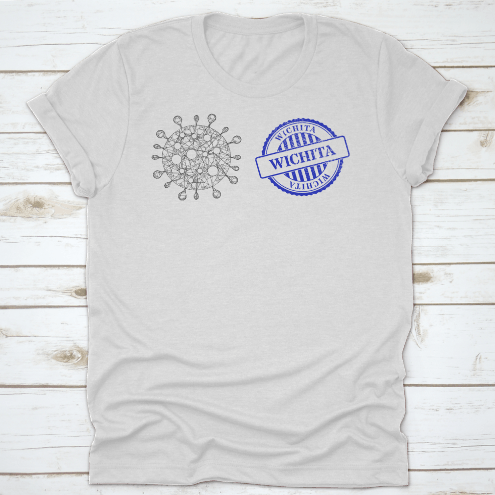 Vector Net Coronavirus Carcass T-shirt featuring a grunge sea design, made from 100% cotton with a classic fit.