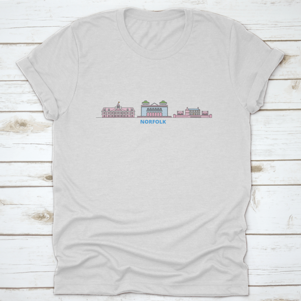 Norfolk Grunge Rubber Stamp featuring a unique grunge design, perfect for crafting and scrapbooking.