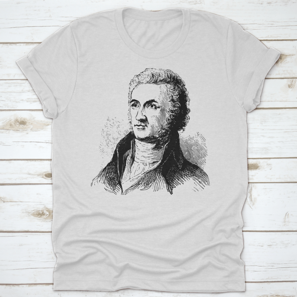 William Richardson Davie t-shirt made from 100% cotton, featuring a classic fit and midweight fabric, ideal for casual wear.