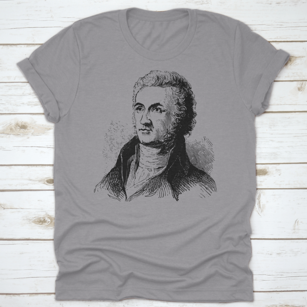 William Richardson Davie t-shirt made from 100% cotton, featuring a classic fit and midweight fabric, ideal for casual wear.