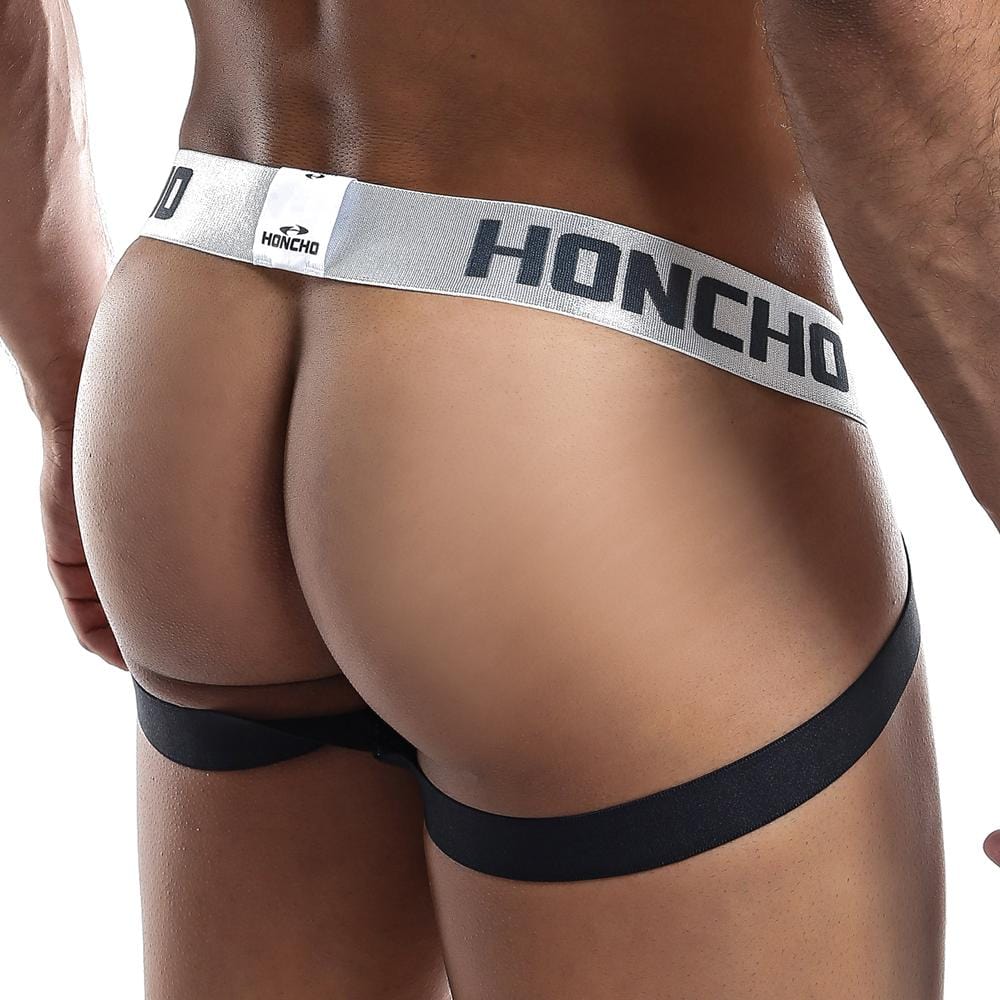 Honcho HOE003 Jockstrap showcasing its stylish design and breathable fabric, perfect for sporty activities.