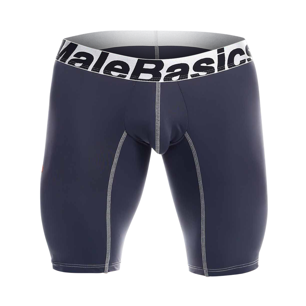 MaleBasics Microfiber Athletic Boxer featuring a sleek design, made from a premium blend of microfiber polyester and lycra, ideal for comfort and performance.