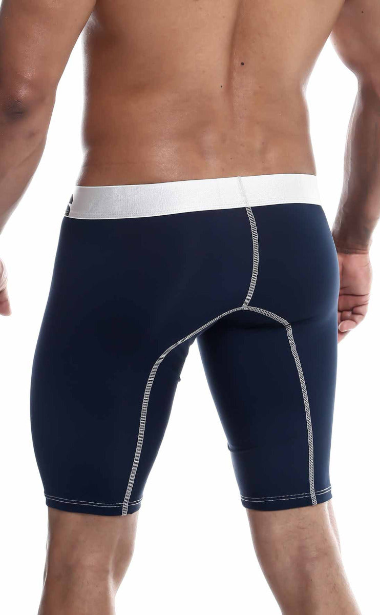 MaleBasics Microfiber Athletic Boxer featuring a sleek design, made from a premium blend of microfiber polyester and lycra, ideal for comfort and performance.