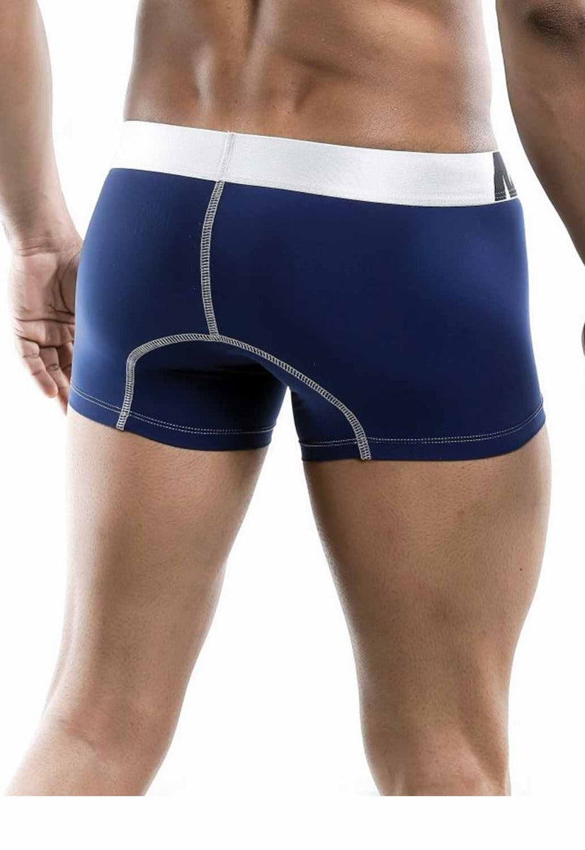 MaleBasics Microfiber Boxer featuring a snug fit, wide waistband, and precision stitching, designed for comfort and style.