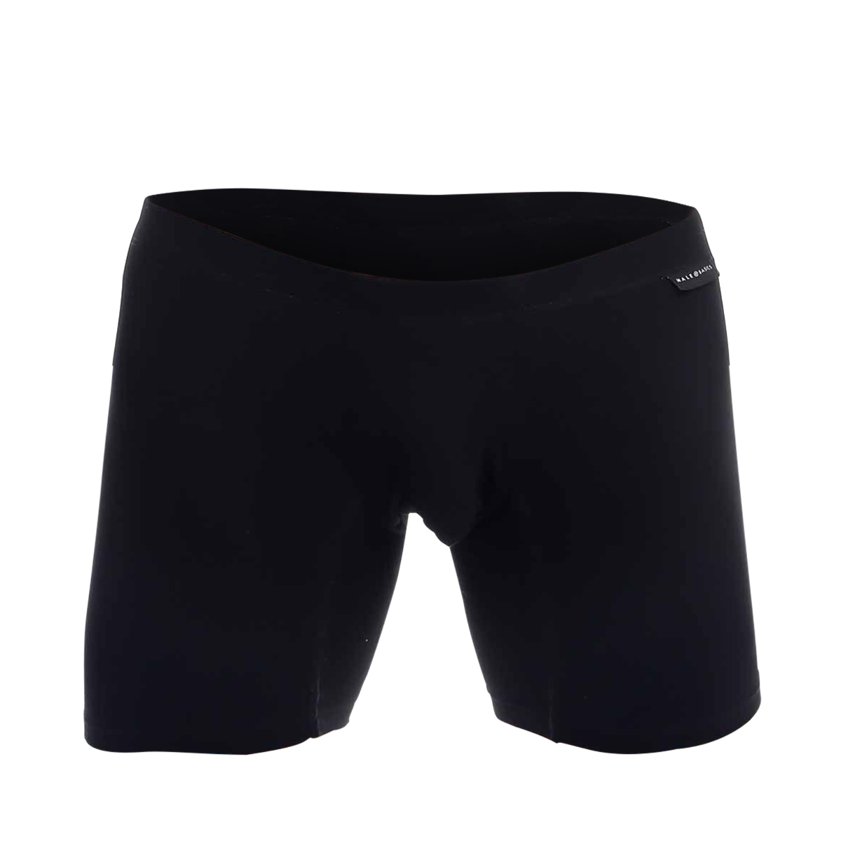 MaleBasics Silver + Boxer Brief in black, gray, and royal colors, showcasing the soft fabric and comfortable waistband.