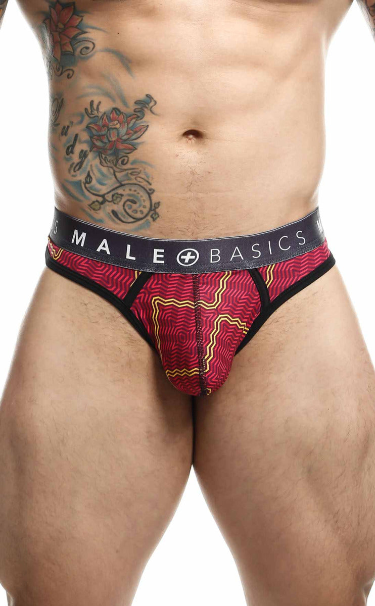Mens Thong Sexy Pouch by Malebasics in various colors, showcasing its sleek design and comfortable fit.