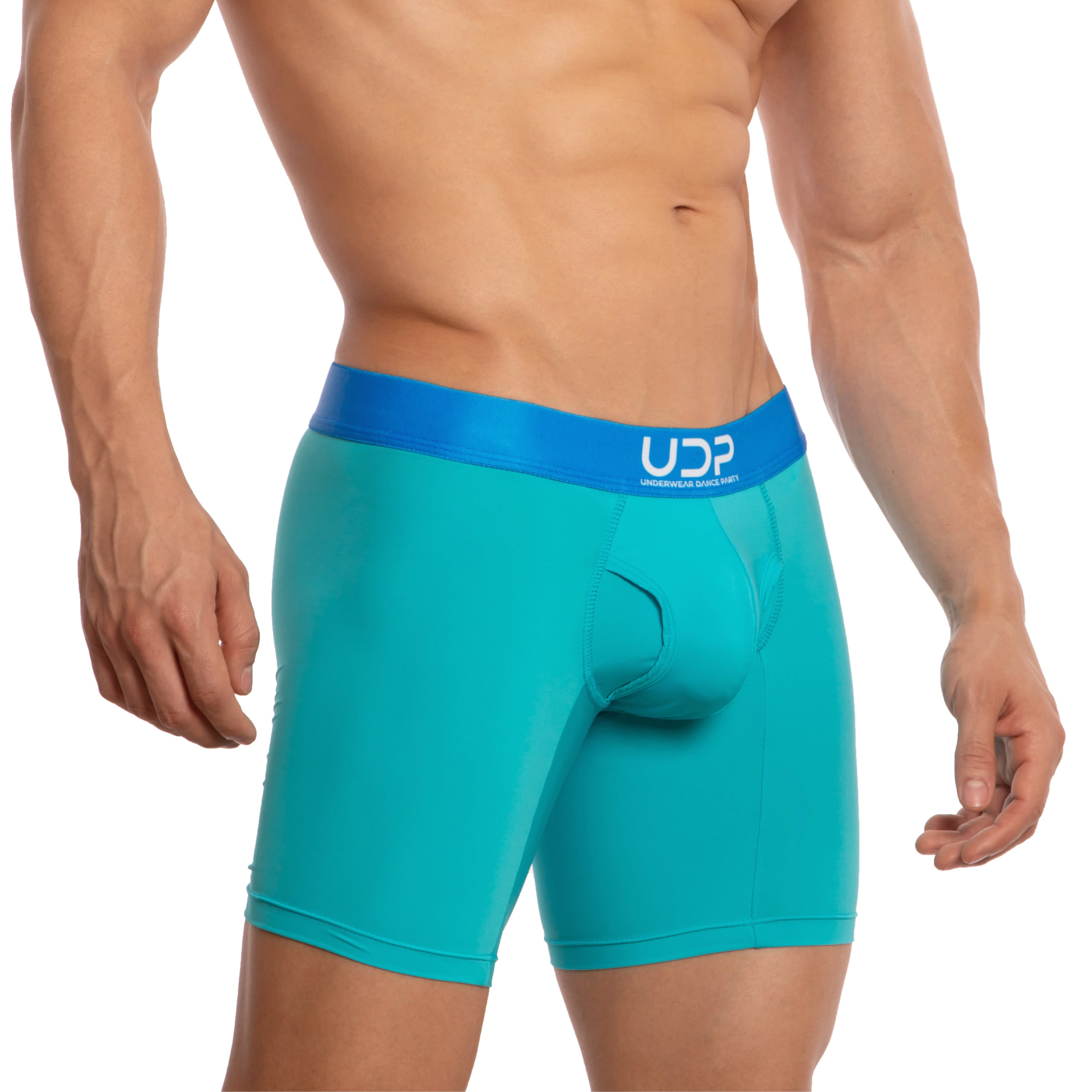UDG001 The Pregame Boxer in various colors and sizes, showcasing its stylish design and comfortable fit for men.