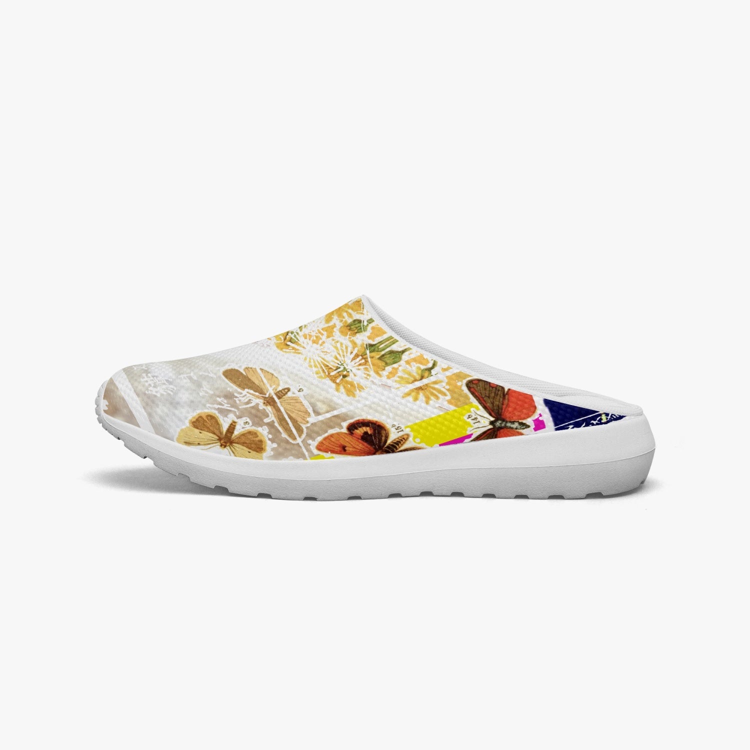 Casual Mesh Non-Woven Slippers featuring breathable fabric and anti-slip sole, designed for unisex comfort.