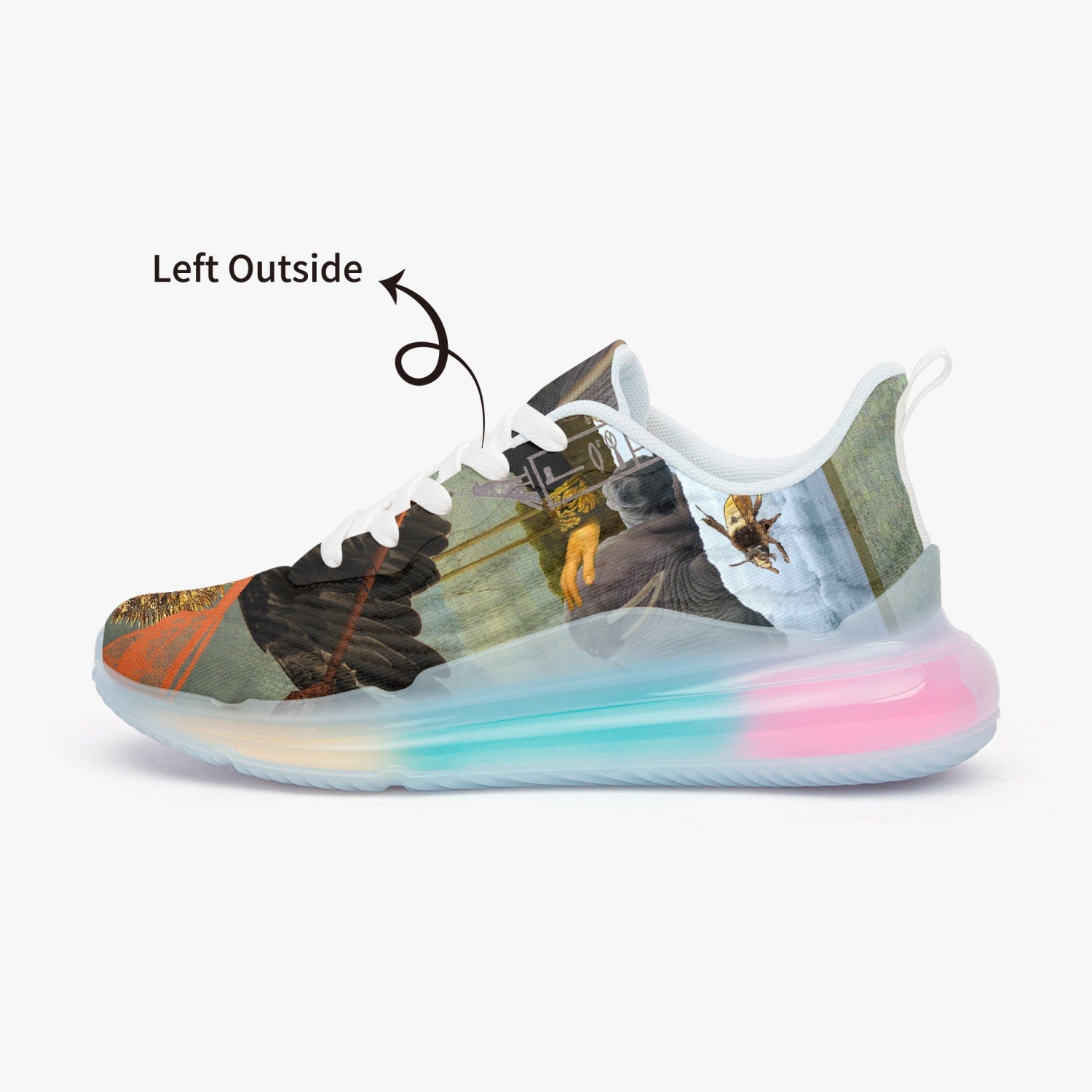 A pair of 530 Lightweight Air Cushion Sneakers showcasing their sleek design and breathable material, perfect for all-day comfort.