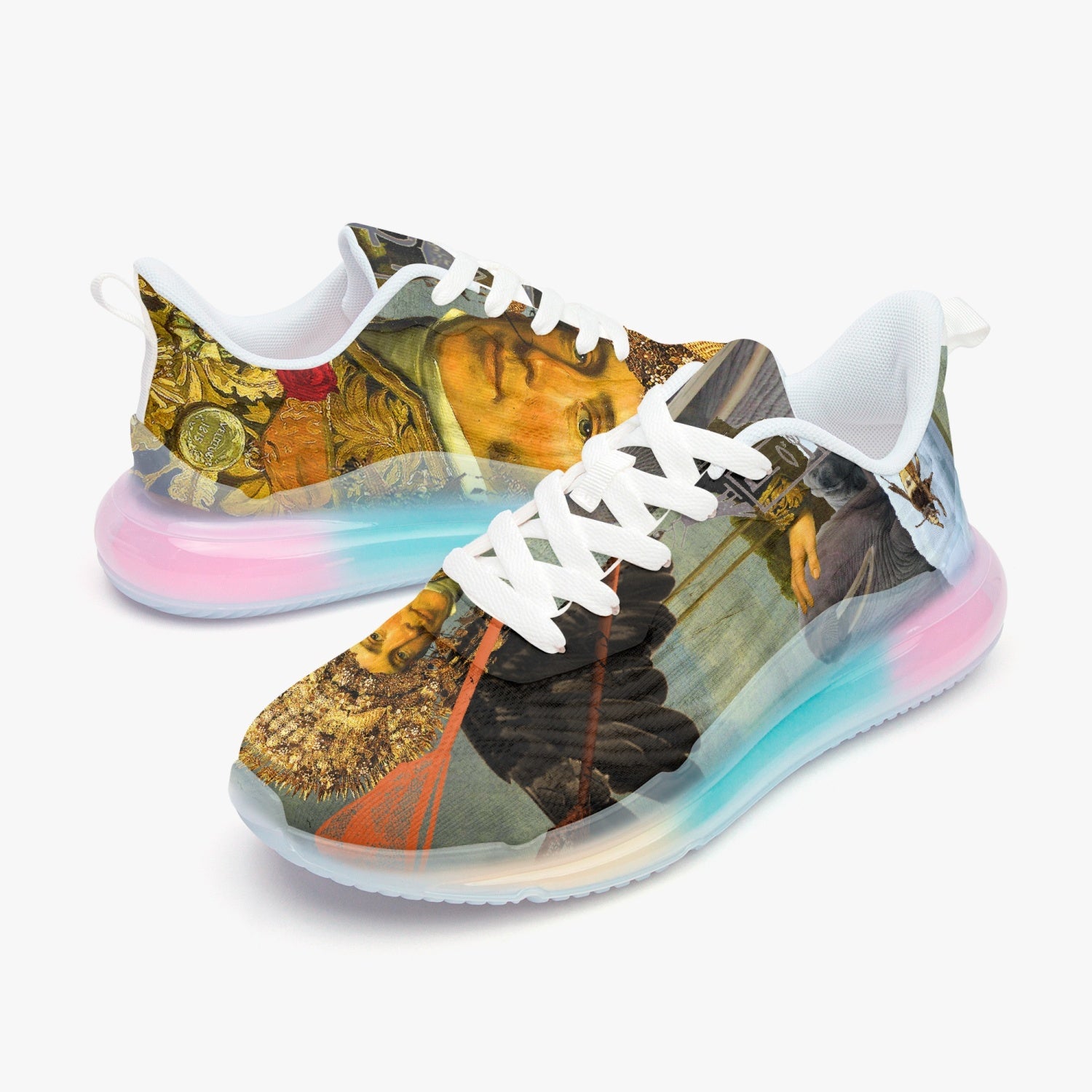 A pair of 530 Lightweight Air Cushion Sneakers showcasing their sleek design and breathable material, perfect for all-day comfort.