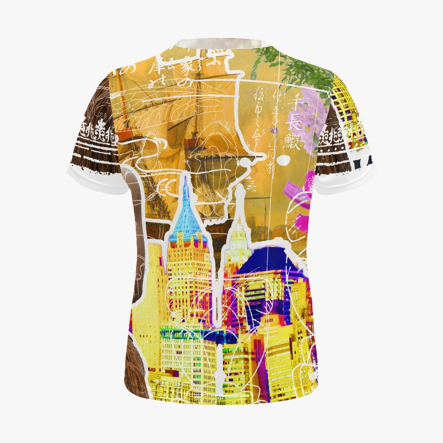 A vibrant 749 Soccer Jersey featuring an all-over print design, made from moisture-wicking polyester, ideal for athletes.