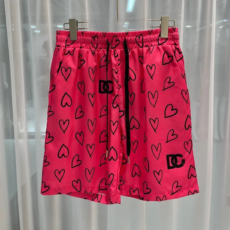 A vibe men beach shorts set featuring stylish short sleeves and high-quality polyester, perfect for summer outings.