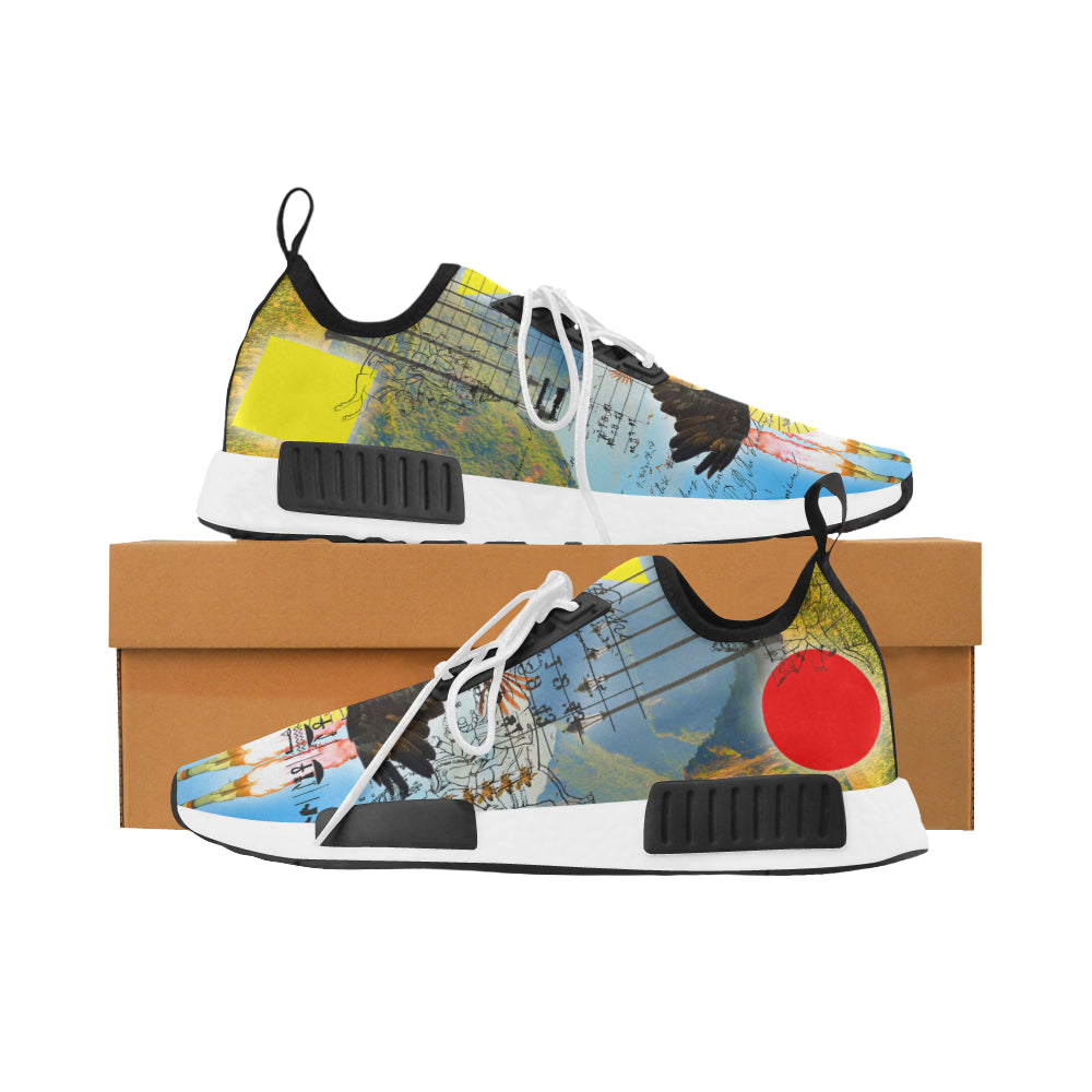 ANIMAL MIX: ROCKET GIRL II Men’s All Over Print Running Shoes featuring a vibrant all-over print design, breathable mesh, and durable sole.