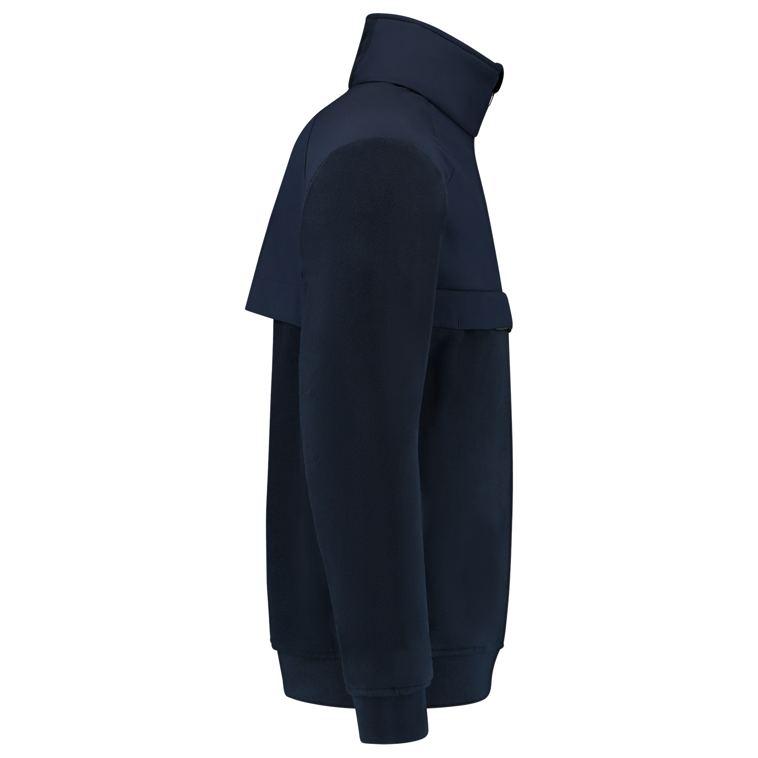 Anorak Jacke RE 2050 in Ink und Black, sportliches Design mit reflektierenden Paspeln und praktischen Taschen.