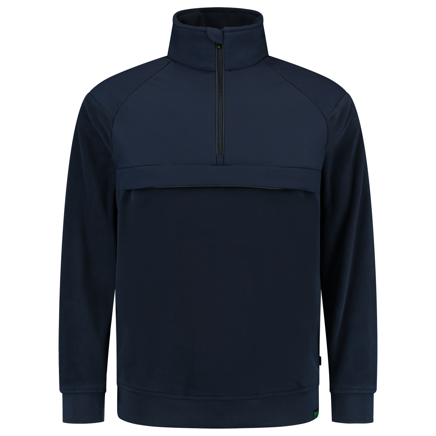 Anorak Jacke RE 2050 in Ink und Black, sportliches Design mit reflektierenden Paspeln und praktischen Taschen.