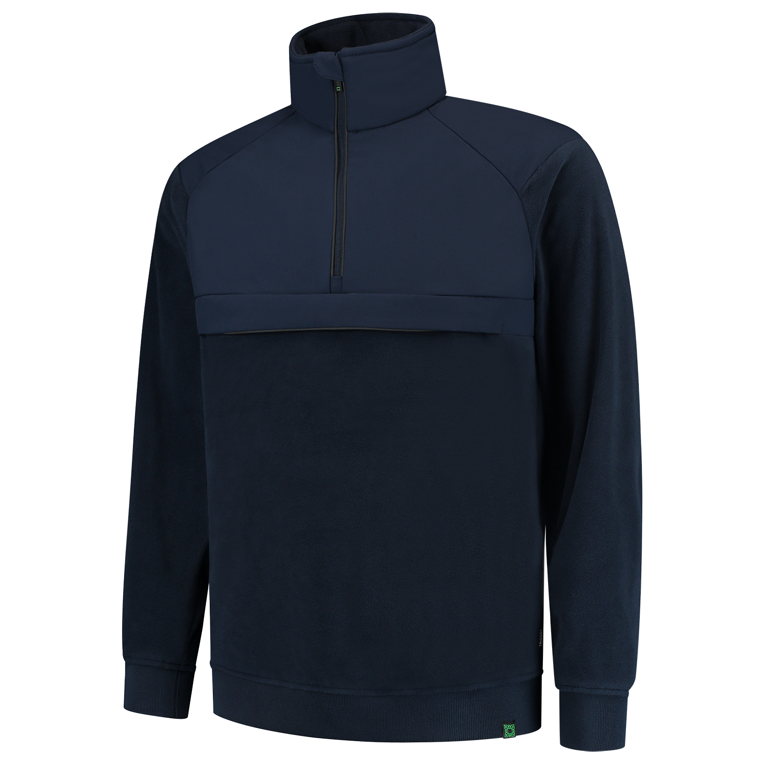 Anorak Jacke RE 2050 in Ink und Black, sportliches Design mit reflektierenden Paspeln und praktischen Taschen.