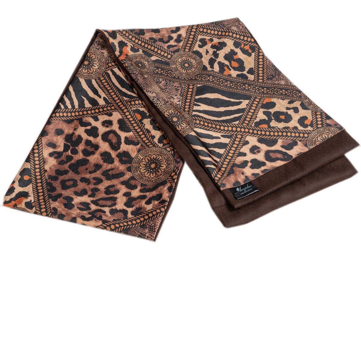 Comfortable Burgundy Check Mens Wool Scarf displayed elegantly, showcasing its luxurious fabric and stylish design.