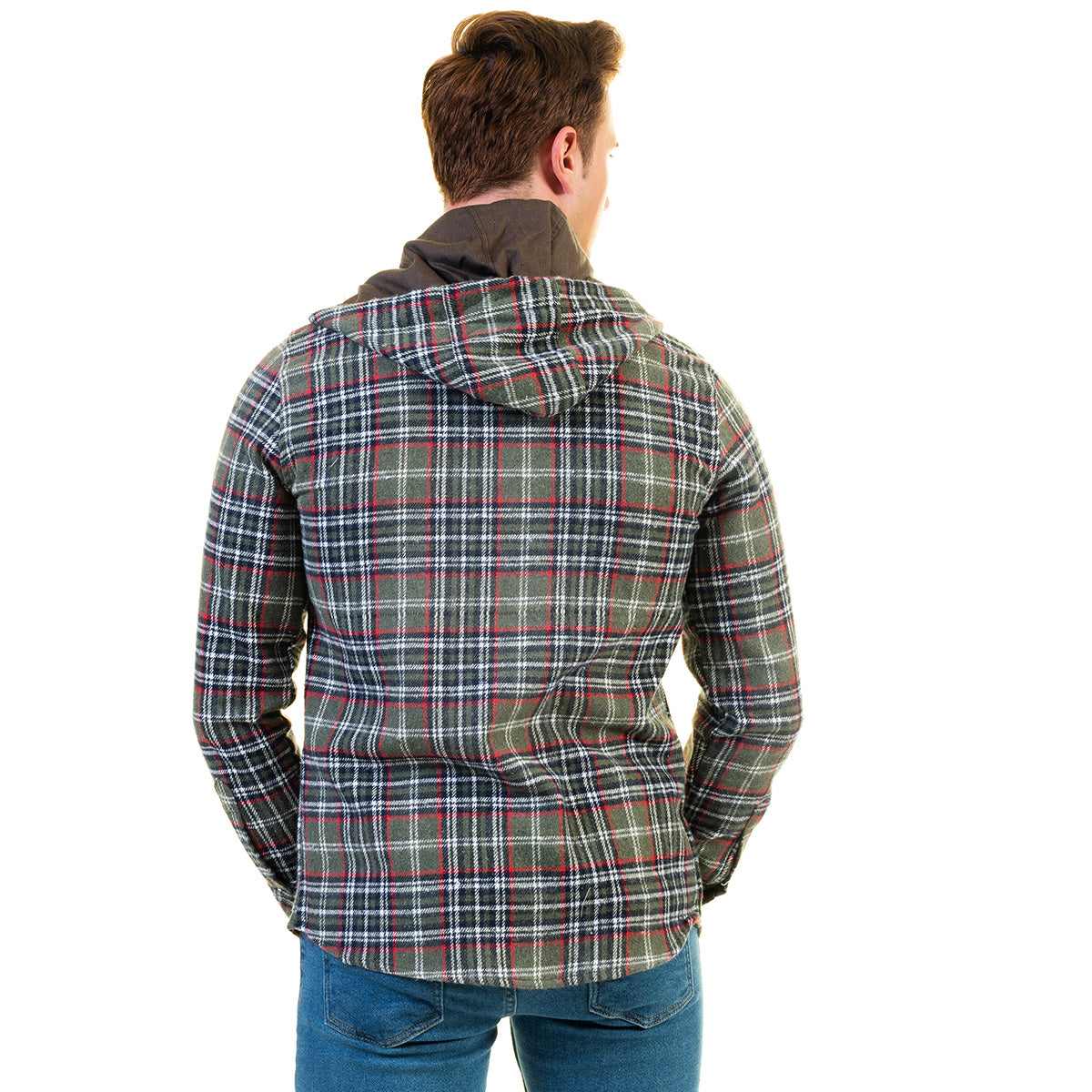 European Wool Luxury Zippered Hoodie Sweater Jacket in a stylish design, showcasing its soft fabric and full zip front.