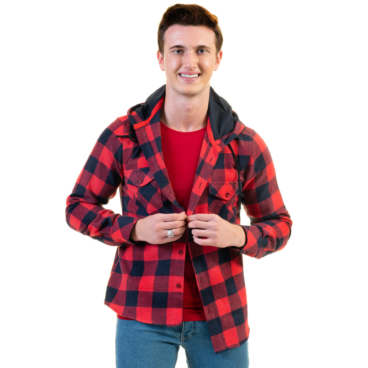 European Wool Luxury Zippered Hoodie Sweater Jacket in a stylish design, showcasing its soft fabric and full zip front.