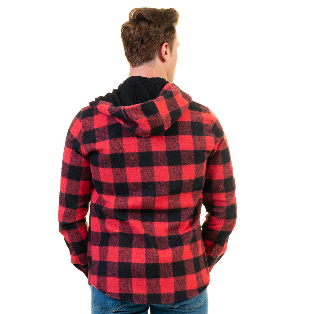 European Wool Luxury Zippered Hoodie Sweater Jacket in a stylish design, showcasing its soft fabric and full zip front.