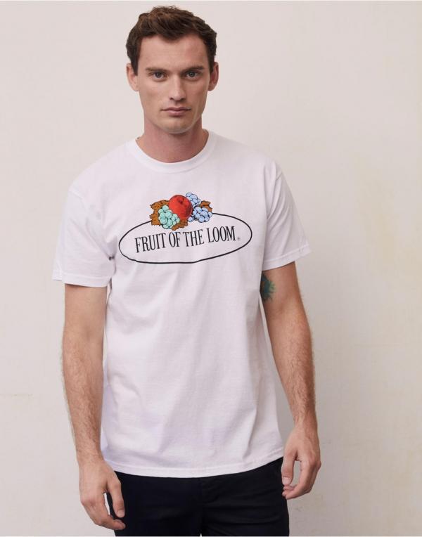 FOTL Vintage Tee featuring a large logo print on the front, made from soft 100% cotton with a modern fit.