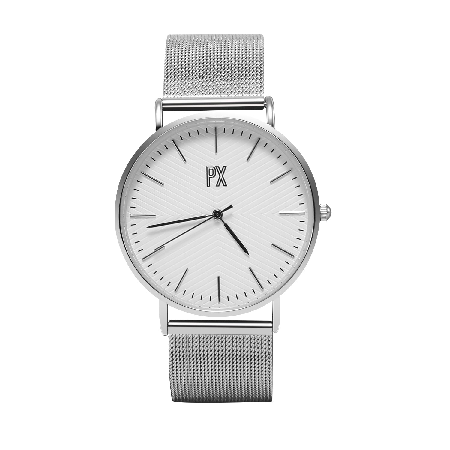 Keegan Slim Dress Watch featuring a stainless steel band and a sleek 40mm face, perfect for elegant occasions.
