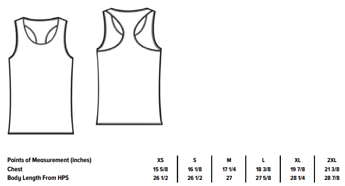 Ladies Night Sky Tank featuring a relaxed fit and starry design, perfect for casual wear.