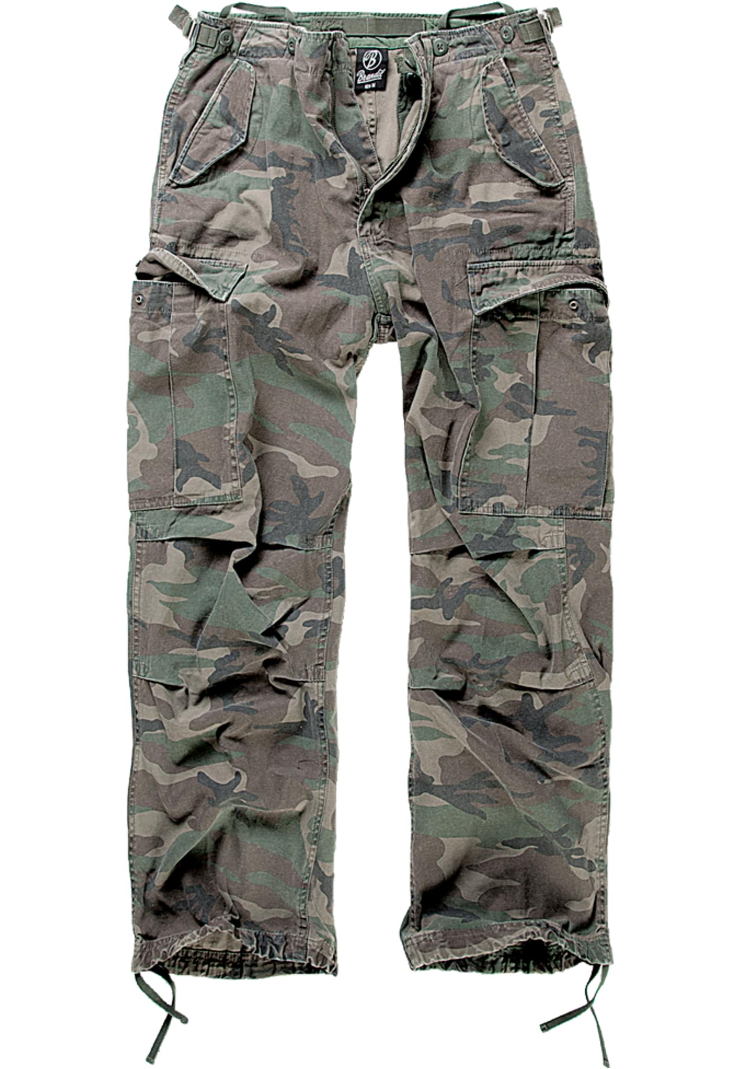 M65 Vintage Cargo Pants in a stylish urban setting, showcasing their comfortable fit and adjustable drawstrings.