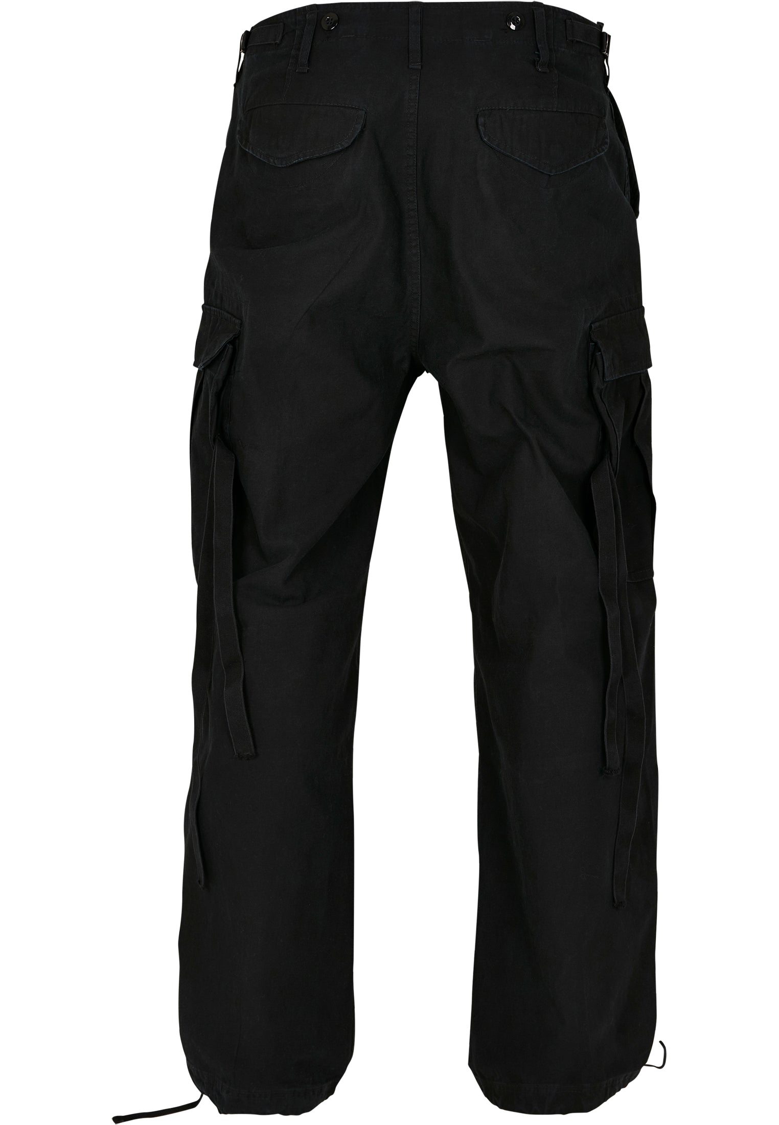 M65 Vintage Cargo Pants in a stylish urban setting, showcasing their comfortable fit and adjustable drawstrings.