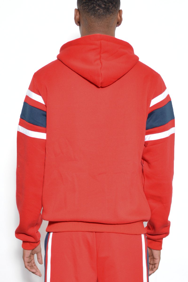 MARX Pullover Hoodie in a stylish design, featuring standard pockets and made from 100% cotton, perfect for casual wear.