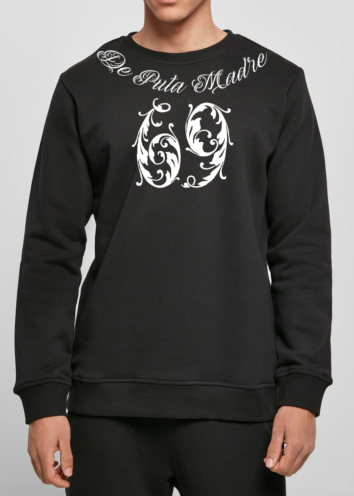 Men's Sweatshirt Design 69 featuring vibrant Mexico Style patterns, crafted from premium cotton in Italy.