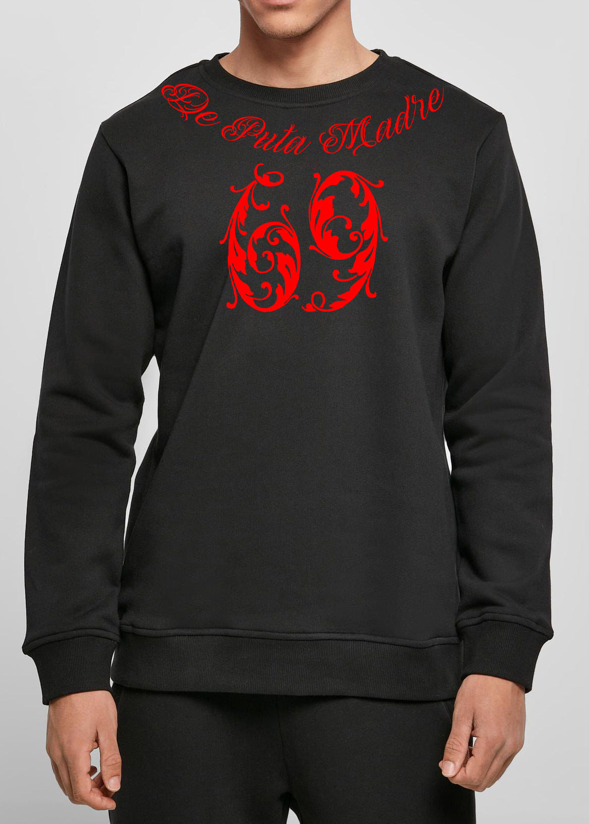 Men's Sweatshirt Design 69 featuring vibrant Mexico Style patterns, crafted from premium cotton in Italy.