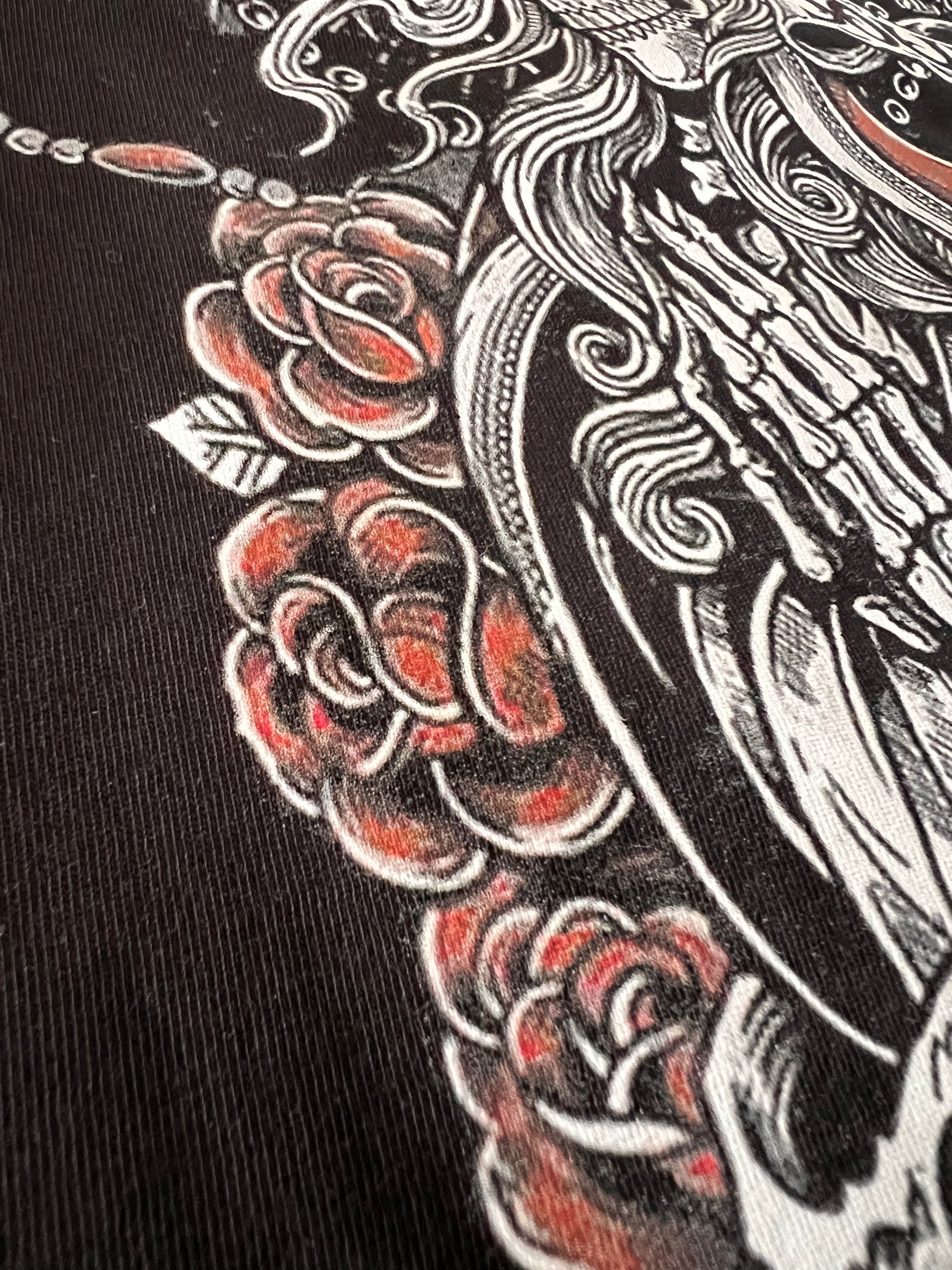 Men's T-Shirt design Crave featuring a trendy skull print on a crew-neck style, made from breathable jersey cotton.