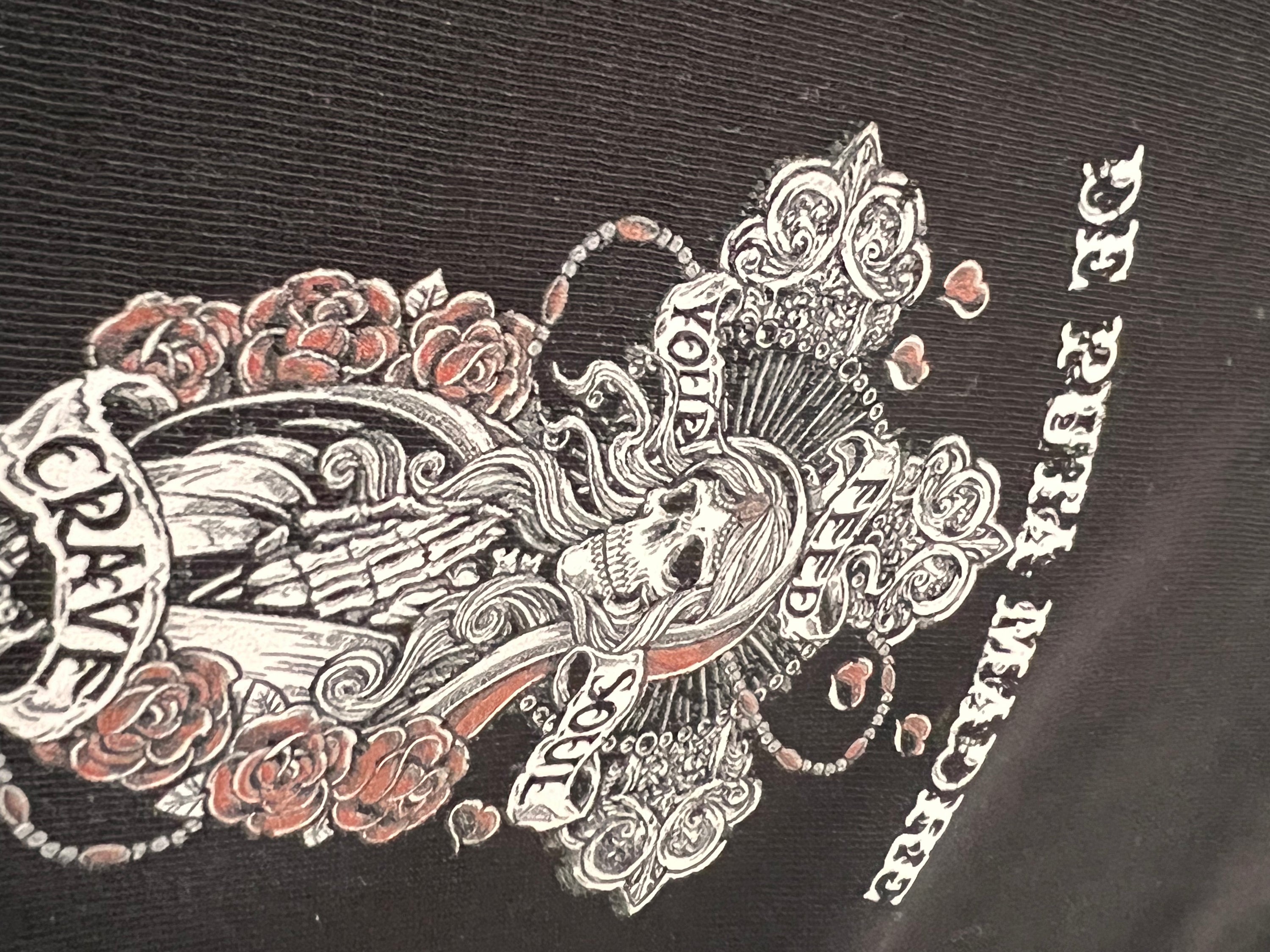 Men's T-Shirt design Crave featuring a trendy skull print on a crew-neck style, made from breathable jersey cotton.