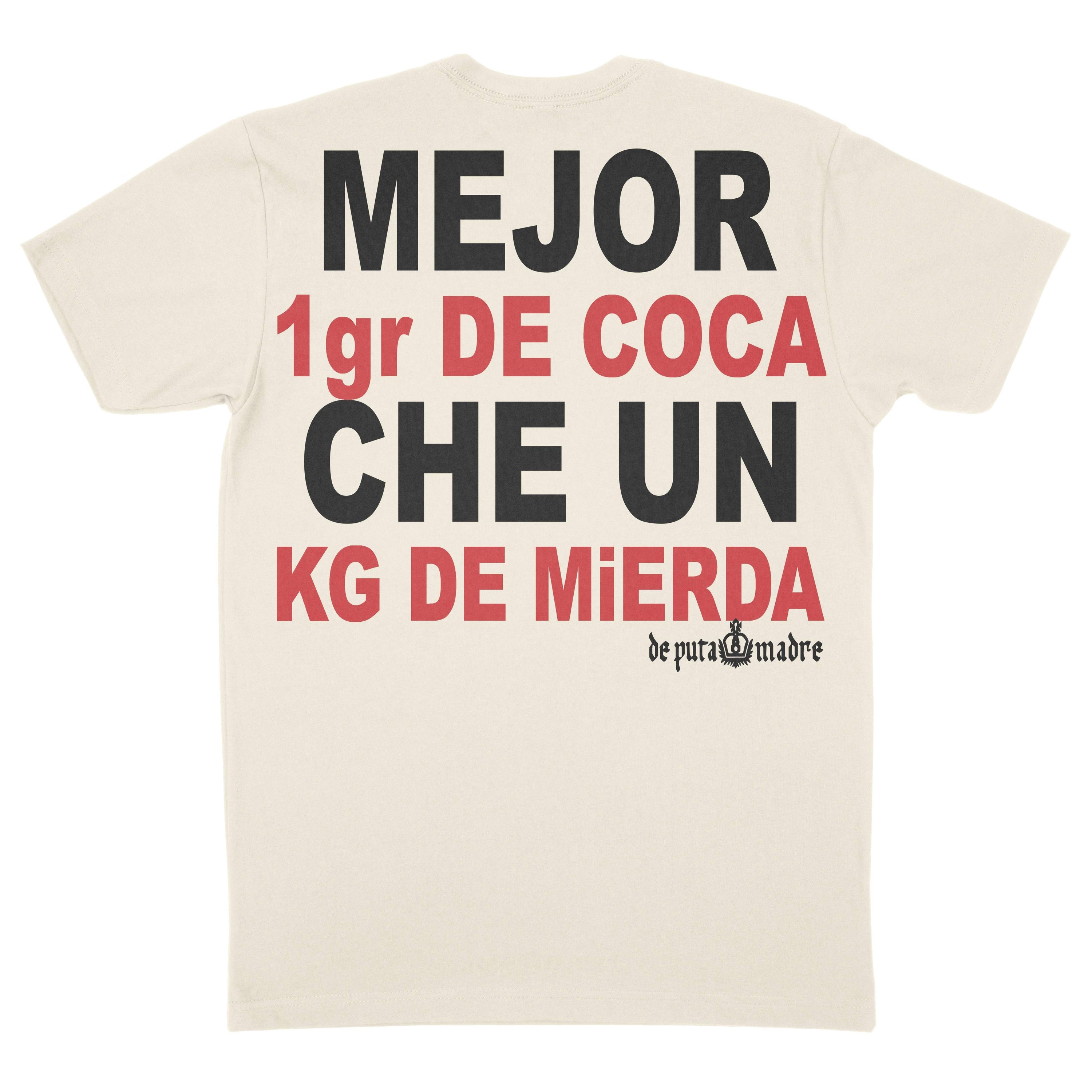 Men's T-Shirt featuring a unique Narcos print, crafted from 100% Jersey cotton, showcasing a trendy design with high-quality finishing.