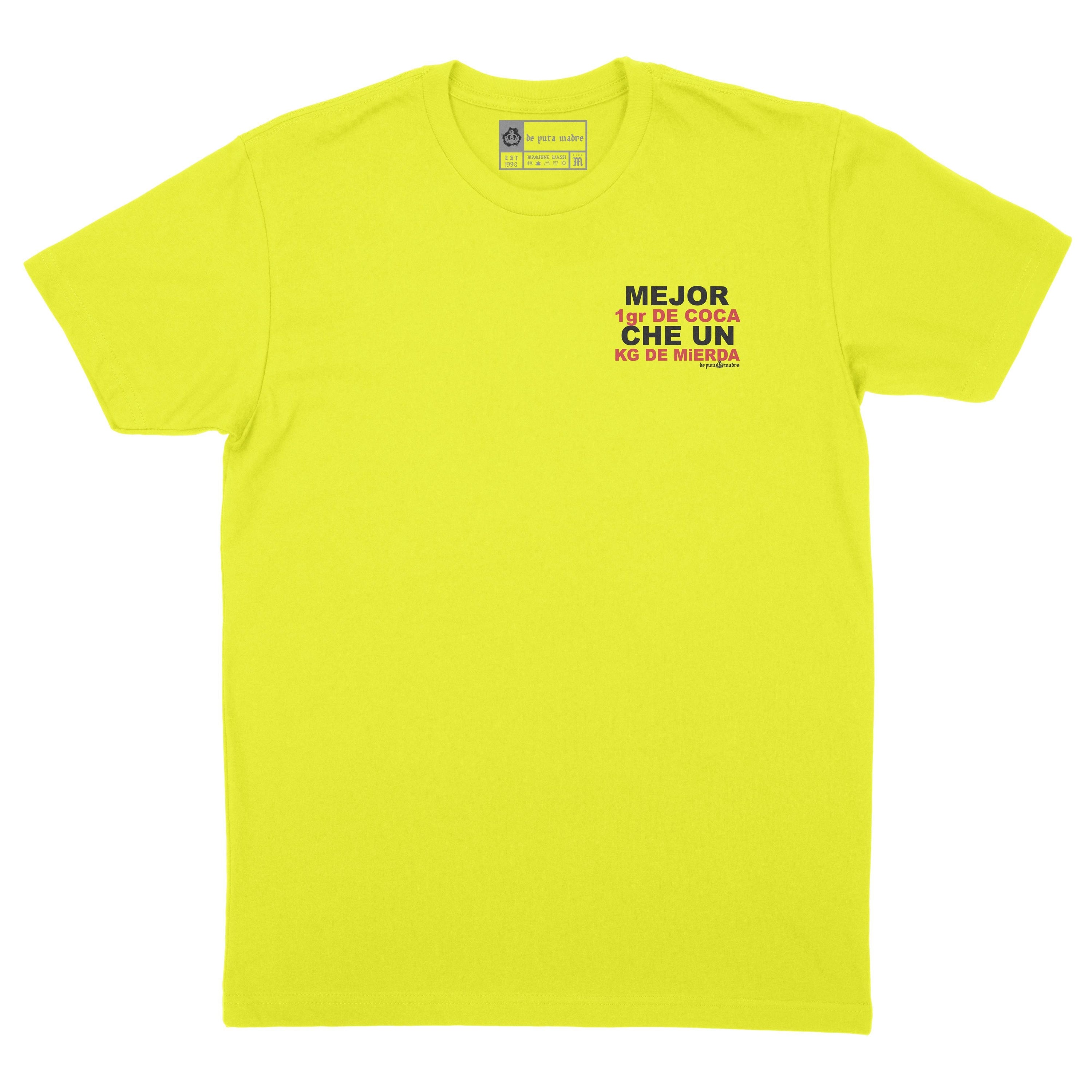 Men's T-Shirt featuring a unique Narcos print, crafted from 100% Jersey cotton, showcasing a trendy design with high-quality finishing.