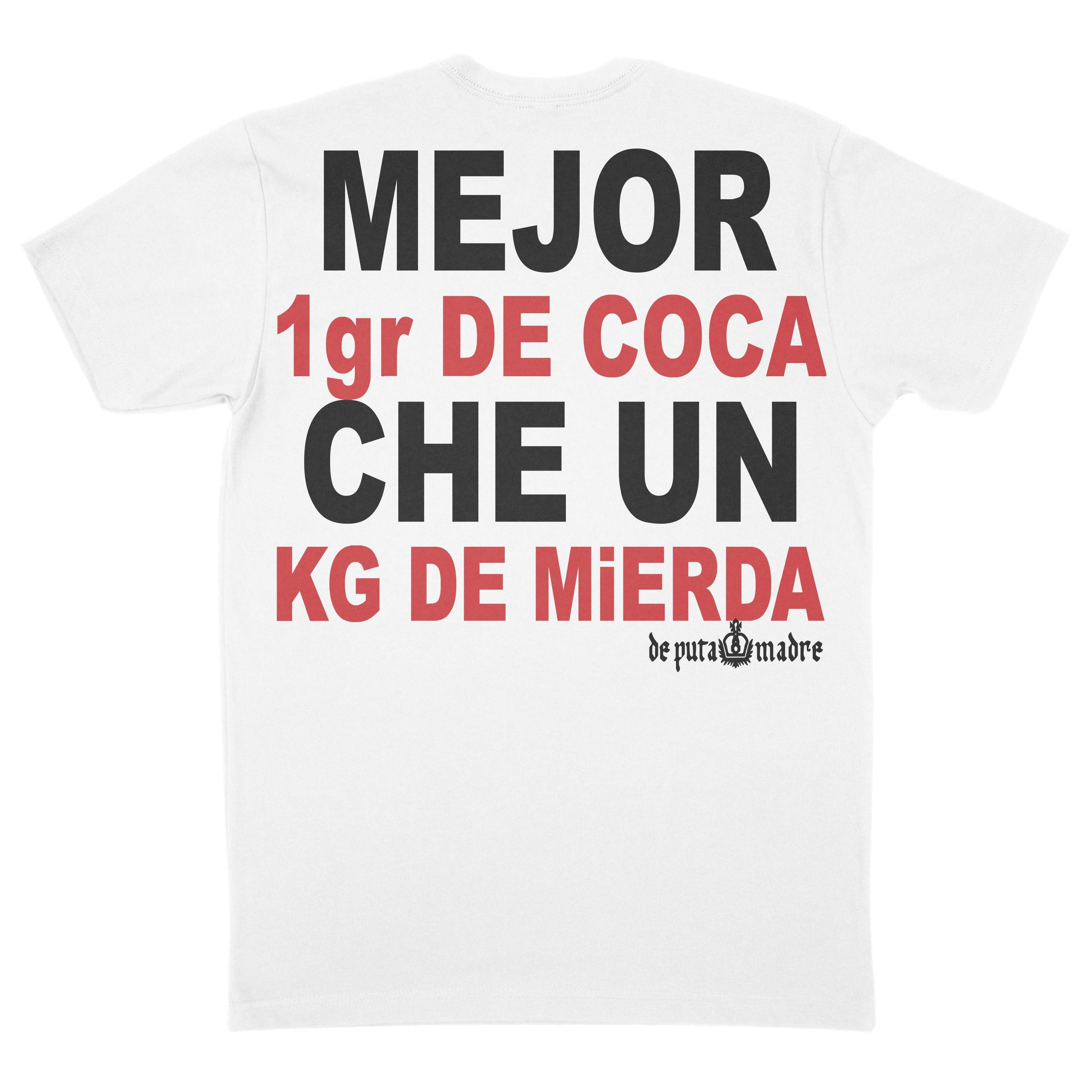 Men's T-Shirt featuring a unique Narcos print, crafted from 100% Jersey cotton, showcasing a trendy design with high-quality finishing.